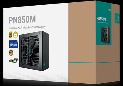 DeepCool PN850M Gamer Storm 850W 80+ Gold Certified Fully Modular ATX Power Supp image 0