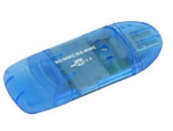 Astrotek USB Card Reader Support:SD/SDHC/MMC/RS-MMC image 0