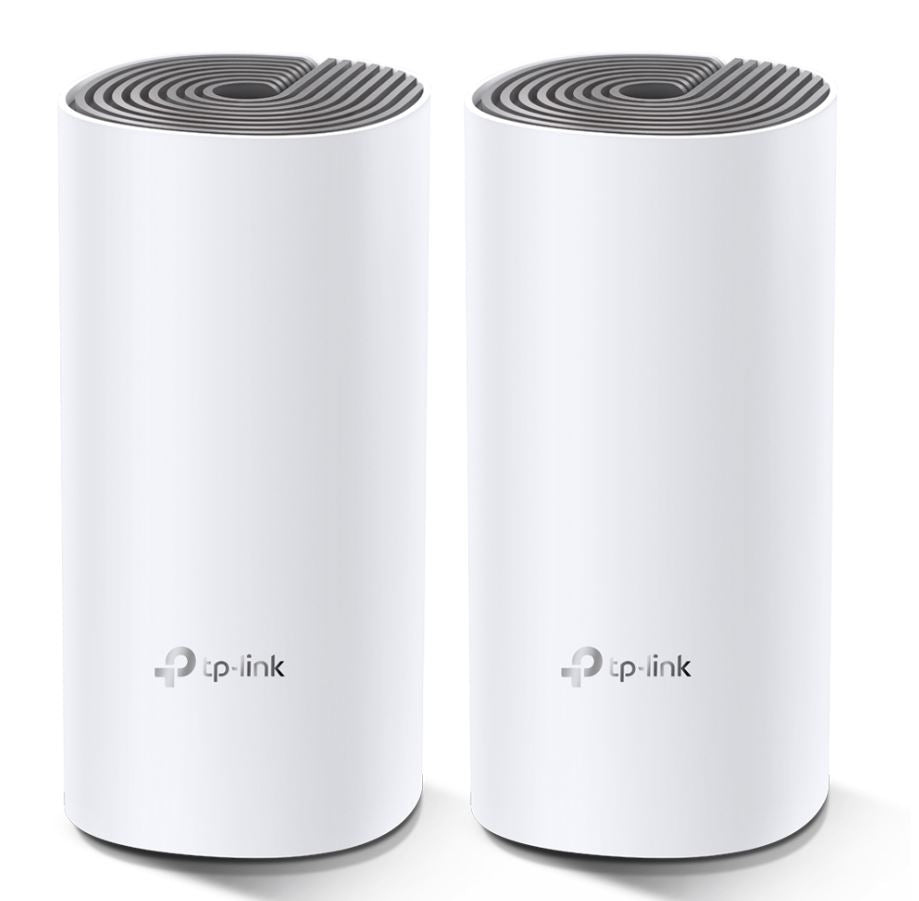 TP-Link Deco E4(2-pack) AC1200 Whole Home Mesh WiFi System~ 260sqm. Over 100 Dev image 0