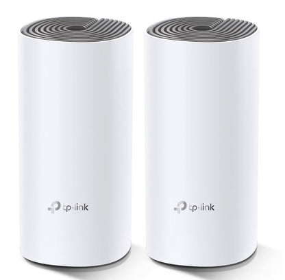 TP-Link Deco E4(2-pack) AC1200 Whole Home Mesh WiFi System~ 260sqm. Over 100 Dev image 0