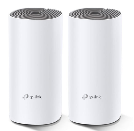 TP-Link Deco E4(2-pack) AC1200 Whole Home Mesh WiFi System~ 260sqm. Over 100 Dev image 0