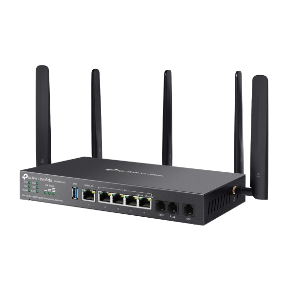 TP-Link DR3650v-4G Omada 4G+ Cat6 AX3000 Wi-Fi 6 Gigabit Desktop DSL Gateway image 2