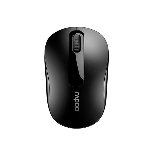 RAPOO M10 PLUS  2.4GHz Wireless Optical Mouse Black - 1000dpi 3Keys image 0
