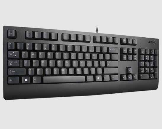 LENOVO Preferred Pro II USB Keyboard Black- US English image 1