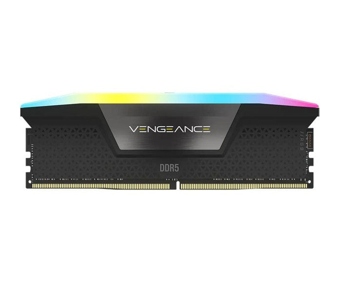 Corsair Vengeance RGB 32GB (2x16GB) DDR5 UDIMM 6400MHz C32 1.35V Desktop Gaming image 1