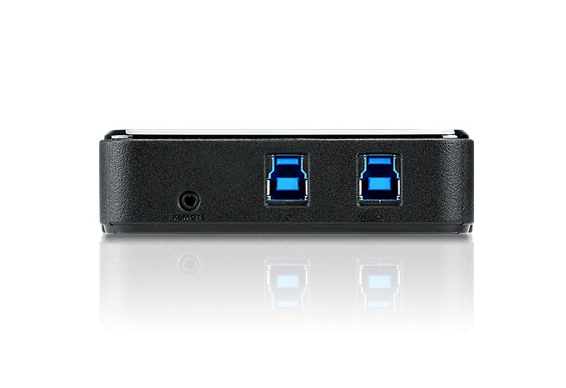 Aten Peripheral Switch 2x4 USB 3.1 Gen1, 2x PC, 4x USB 3.1 Gen1 Ports, Remote Po image 1