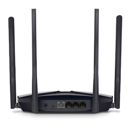 Mercusys MR80X AX3000 Dual-Band Wi-Fi 6 Router, Up to 3 Gbps ,MU-MIMO, OFDMA,WPA image 2