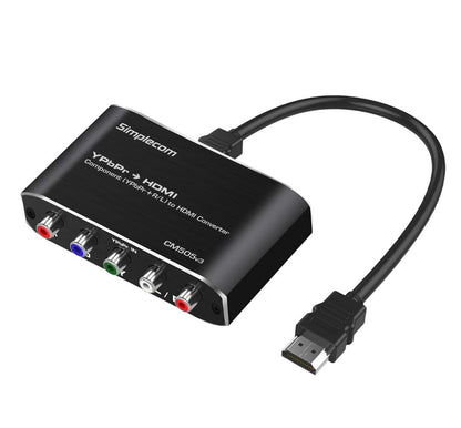 Simplecom CM505v3 Component (YPbPr + Stereo R/L) to HDMI Converter Full HD 1080p image 1