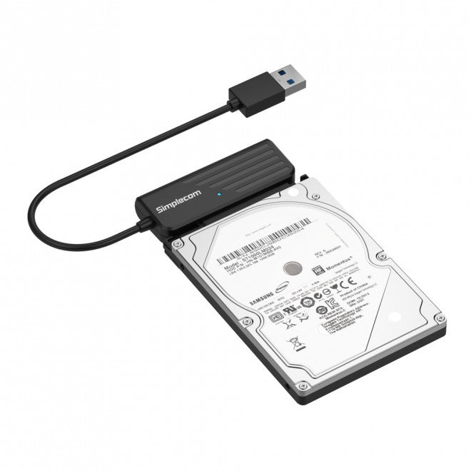Simplecom SA205 Compact USB 3.0 to SATA Adapter Cable Converter for 2.5' SSD/HDD image 2
