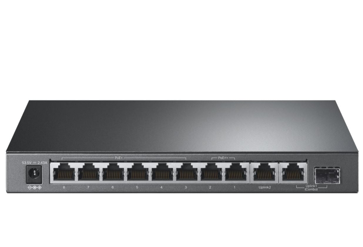 TP-Link TL-SG1210PP 10-Port Gigabit Desktop Switch with 6-Port PoE+ and 2-Port P image 0