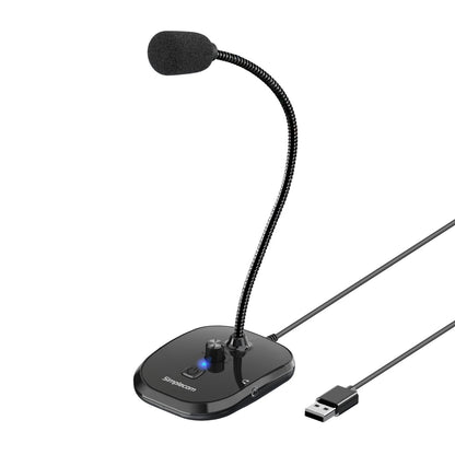 Simplecom UM360 Plug and Play USB Desktop Microphone with Headphone Jack image 0