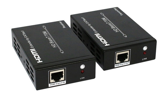 Astrotek HDMI Extender over RJ45 CAT5 CAT6 LAN Ethernet Network Converter Splitt image 0