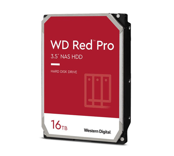 Western Digital WD Red Pro 16TB 3.5' NAS HDD SATA3 7200RPM 512MB Cache 24x7 300T image 0