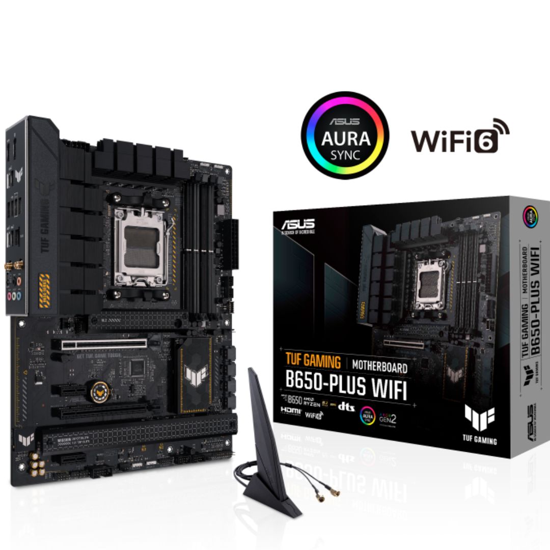 ASUS AMD B650 TUF GAMING B650-PLUS WIFI (AM5) ATX Motherboard 4x DDR5 128GB, 1 x image 3