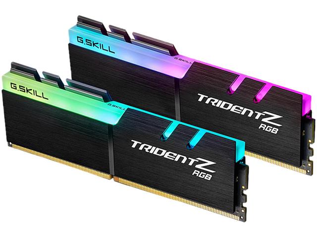 G.SKILL F4-3200C16D-16GTZRX 16GB (2 x 8GB)/ PC4-25600 / DDR4 3200 Mhz/ Timings 1 image 0