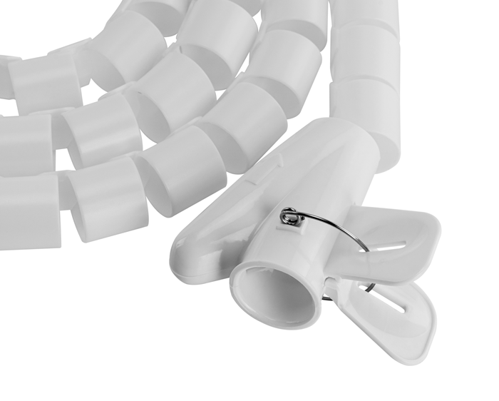 Brateck 20mm/0.79' Diameter Coiled Tube Cable Sleeve  Material Polyethylene(PE) image 2