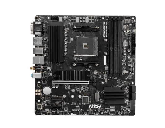 MSI B550M PRO-VDH WIFI AM4 MATX MB 4xDDR4 3xPCIE 2xM.2 HDMI VGA DP RAID LAN 4xSA image 1
