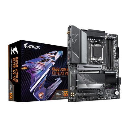 Gigabyte B650 AORUS ELITE AX 1.0 AMD AM5 ATX Motherboard 4x DDR5~128GB,3x PCIe x image 0