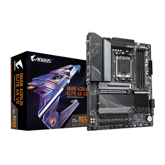 Gigabyte B650 AORUS ELITE AX 1.0 AMD AM5 ATX Motherboard 4x DDR5~128GB,3x PCIe x image 0