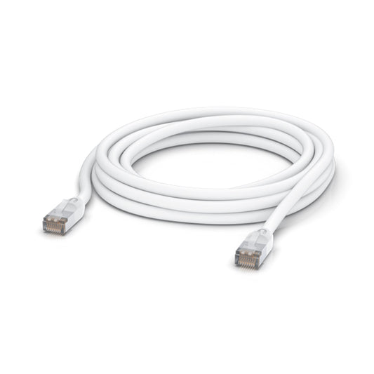 Ubiquiti UniFi Patch Cable Outdoor 5M White, Single Unit, All-weather, RJ45 Ethe image 1