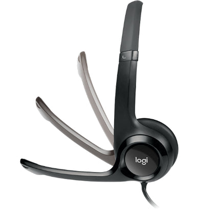 Logitech H390 USB Headset Adjustable,USB,2 Years Noise Cancelling Micophone Head image 3