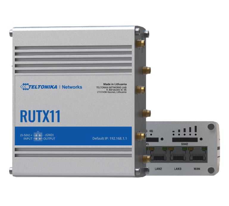 Teltonika Industrial Cellular Router, 4G LTE CAT 6, Dual SIM with auto failover, image 0