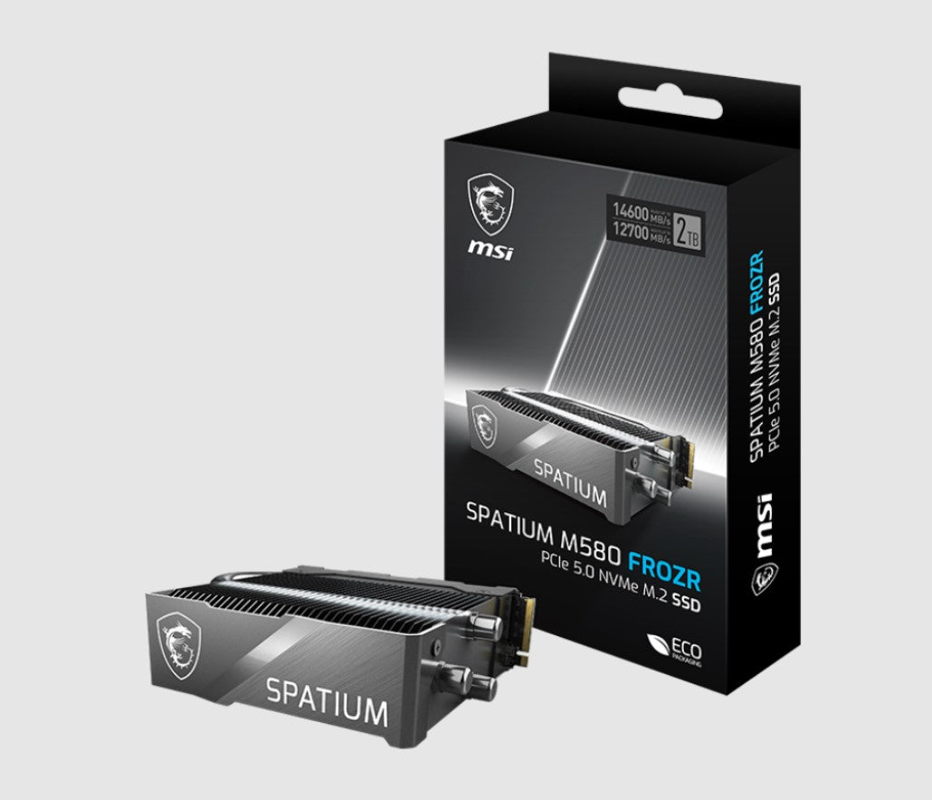 MSI SPATIUM M580 PCIe 5.0 NVMe M.2 FROZR 2TB, PCIe Gen5x4, SEQUENTIAL READ up to image 0