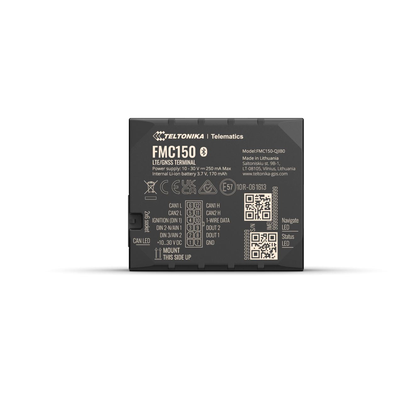 Teltonika FMC150 - Advanced 4G LTE Cat 1 GPS tracker with integrated CAN data pr image 1