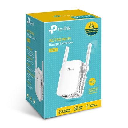 TP-Link RE205 AC750 Wi-Fi Range Extender, Dual Band: 2.4GHz @ 300Mbps, 5GHz @ 43 image 3