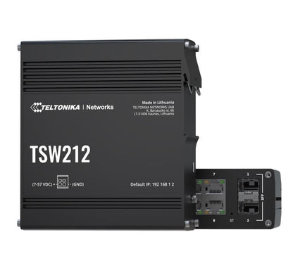 Teltonika Managed Ethernet Switch, L2 With additional L3 Features, Supports Prof image 0