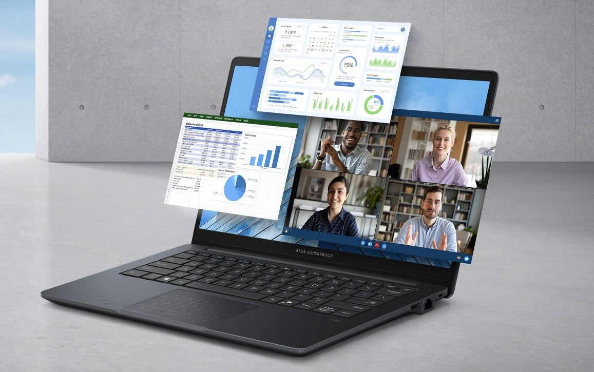 ASUS ExpertBook 14' B1403CVA Win11 PRO FHD Inte i7-1355U 16GB 512GB USB-C PD DP image 0