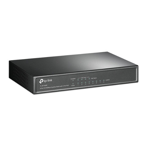 TP-Link TL-SF1008P 8-Port 10/100Mbps Desktop Unmanaged Switch 4-Port PoE 57W IEE image 1