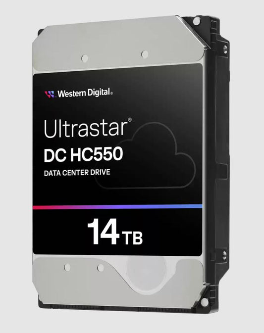 Western Digital WD Ultrastar DC HC550 14TB 3.5' SATA  512MB 7200RPM EAMR SE 5yrs image 0