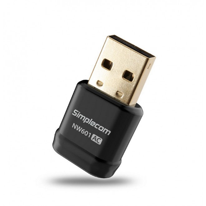 Simplecom NW601 AC600 Mini WiFi Dual Band Wireless USB Adapter image 0