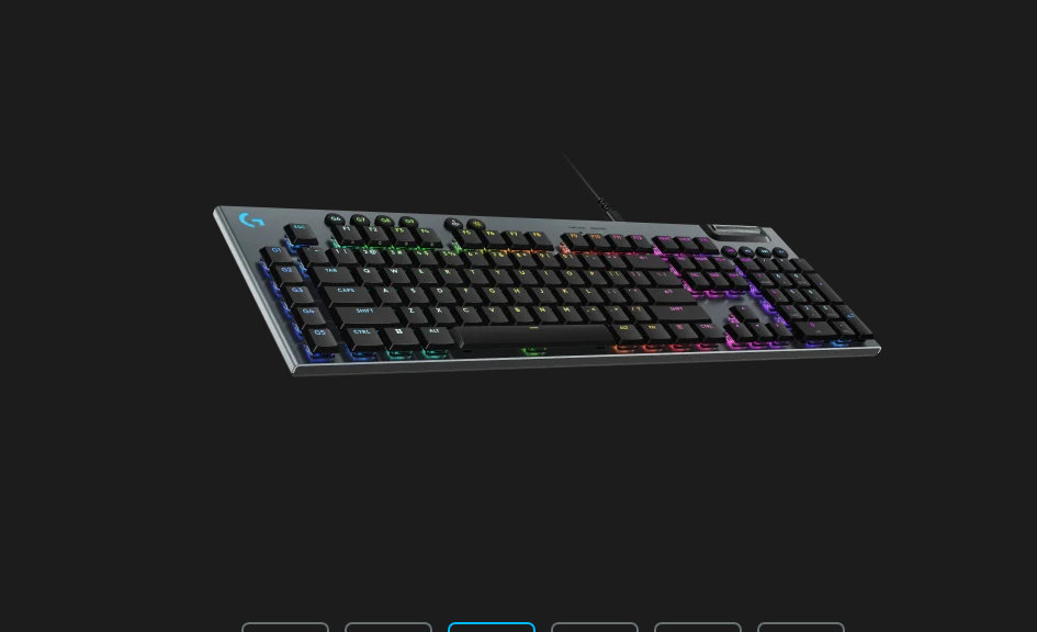 Logitech G915 X Wired Gaming Keyboard USB port Windows® 10 or later (Optional) image 1