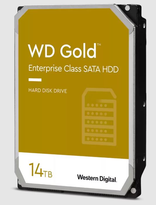 Western Digital Gold 14TB 3.5' Enterprise Class SATA 6 Gb/s HDD 7200 RPM Cache S image 0