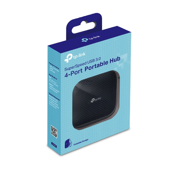TP-Link UH400 USB3.0 Hub 4 Ports, Portable, Up to 5Gbps, 4 Devices USB3.0 Type A image 0