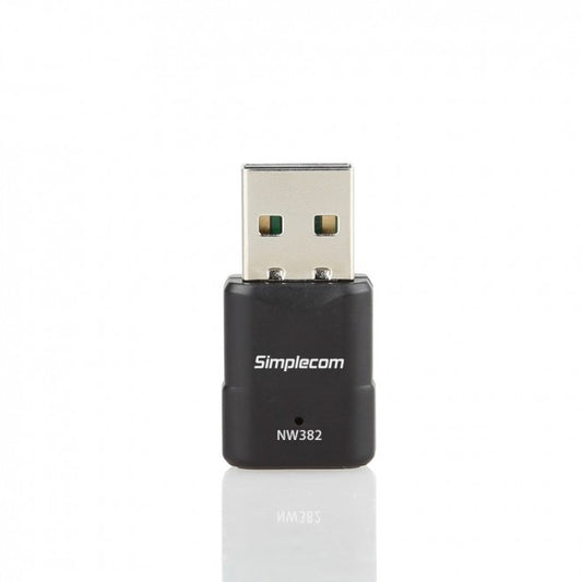 Simplecom NW382 Mini Wireless N USB WiFi Adapter 802.11n 300Mbps image 1