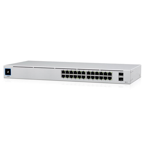 Ubiquiti UniFi 24 Port Managed Gigabit Switch, 16x PoE+ Ports, 8x Gigabit Ethern image 0