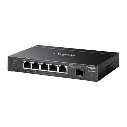 TP-Link SG2206MP Omada Access 6-Port Gigabit Switch with 4-Port PoE+ image 2