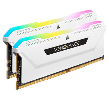 Corsair Vengeance RGB PRO SL 16GB (2x8GB) DDR4 3600Mhz C18 White Heatspreader De image 0