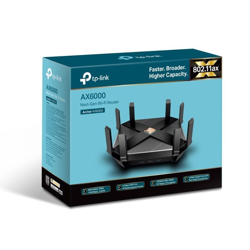 TP-Link Archer AX6000 AX6000 Next-Gen Wi-Fi Router image 0