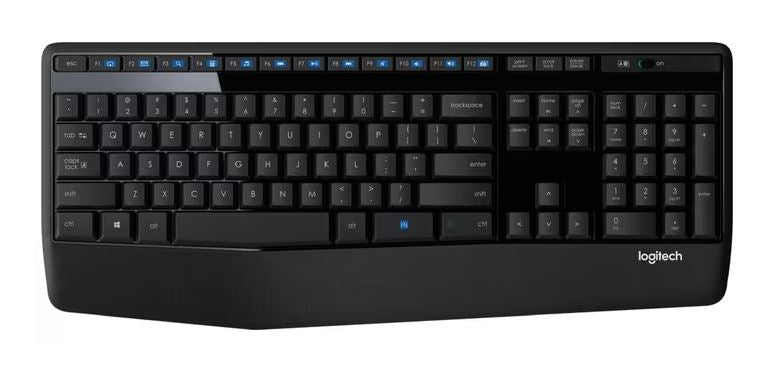 Logitech MK345 Wireless Keyboard & Mouse Combo Full Size 12 Media Key Long Batte image 1