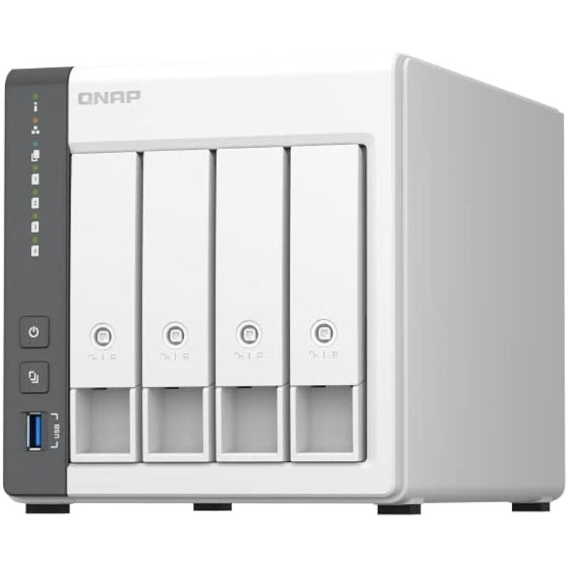 QNAP TS-433-4G 4-Bay NAS (No Disk),ARM QC 2.0Ghz, 4GB, 1xGbE, 1x2.5 GbE, 1xUSB3. image 0