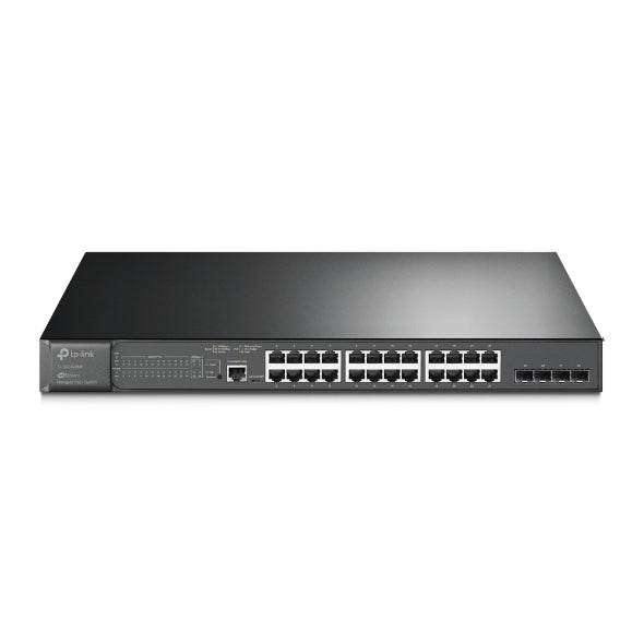 TP-Link TL-SG3428MP JetStream 28-Port Gigabit L2 Managed Switch with 24-Port PoE image 0