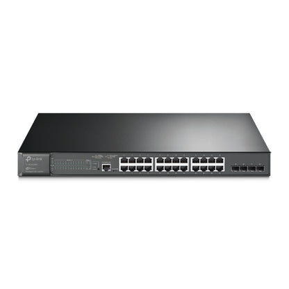 TP-Link TL-SG3428MP JetStream 28-Port Gigabit L2 Managed Switch with 24-Port PoE image 0