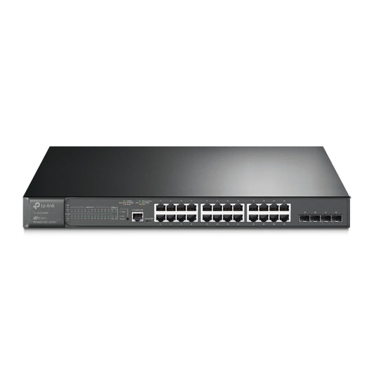 TP-Link TL-SG3428MP JetStream 28-Port Gigabit L2 Managed Switch with 24-Port PoE image 0