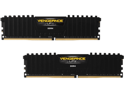 Corsair Vengeance LPX 32GB (2x16GB) DDR4 3600MHz C18 Black Heat Spreader XMP 2.0 image 0