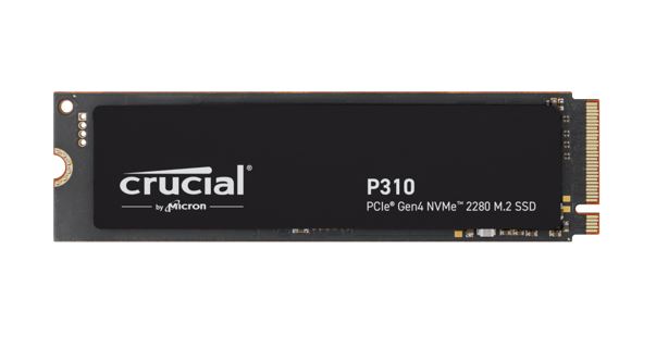 Crucial P310 4TB Gen4 2280 NVMe SSD 7100/6000 MB/s R/W 800TBW 1000K/1000K IOPS 1 image 0