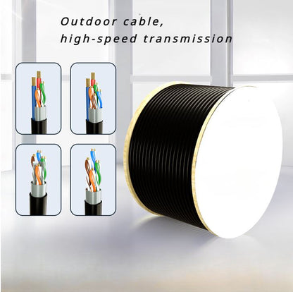 8Ware 350m CAT6A Ethernet Outdoor Underground Shielded External LAN Cable Reel B image 2